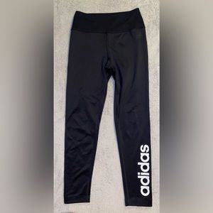 Adidas workout leggings- black- size:small